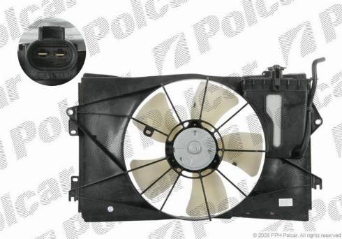 Polcar 811323W1 - Ventilators, Motora dzesēšanas sistēma autodraugiem.lv