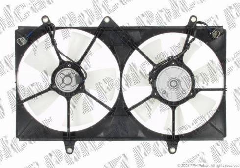 Polcar 811223W1 - Ventilators, Motora dzesēšanas sistēma autodraugiem.lv