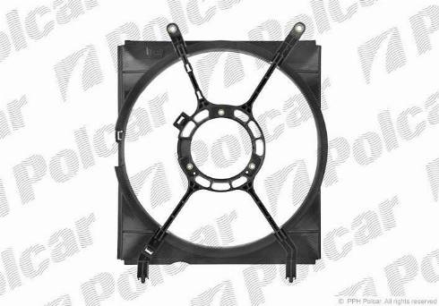 Polcar 813623-3 - Ventilators, Motora dzesēšanas sistēma autodraugiem.lv