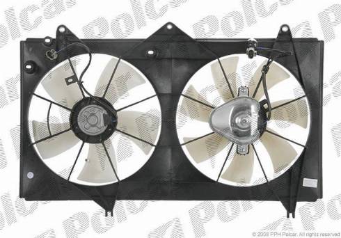 Polcar 813723W1 - Ventilators, Motora dzesēšanas sistēma autodraugiem.lv