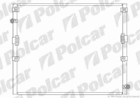 Polcar 8177K8C1 - Kondensators, Gaisa kond. sistēma autodraugiem.lv