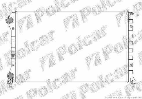 Polcar 304008-3 - Radiators, Motora dzesēšanas sistēma autodraugiem.lv