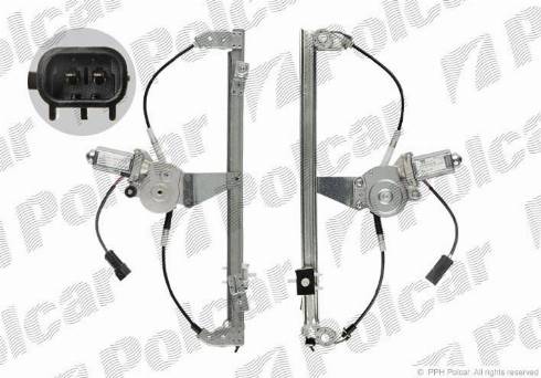 Polcar 3040PSE1 - Stikla pacelšanas mehānisms autodraugiem.lv