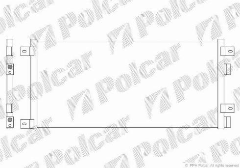 Polcar 3052K8C2 - Kondensators, Gaisa kond. sistēma autodraugiem.lv