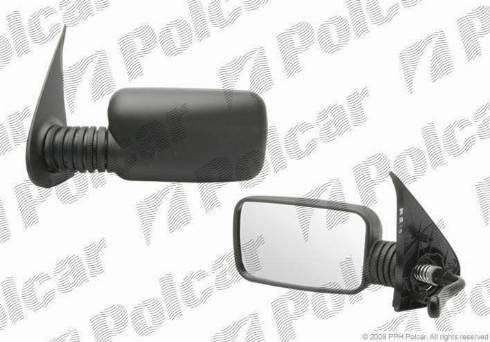 Polcar 3001521E - Ārējais atpakaļskata spogulis autodraugiem.lv