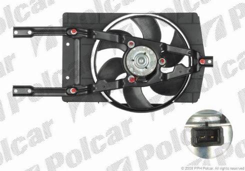 Polcar 300123W4 - Ventilators, Motora dzesēšanas sistēma autodraugiem.lv