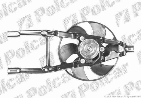 Polcar 300123W3 - Ventilators, Motora dzesēšanas sistēma autodraugiem.lv