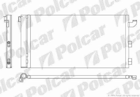 Polcar 3003K8C2 - Kondensators, Gaisa kond. sistēma autodraugiem.lv