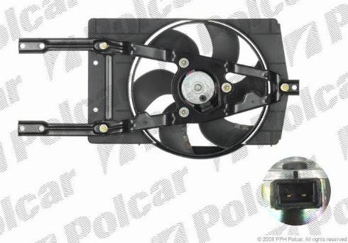 Polcar 300223W2 - Ventilators, Motora dzesēšanas sistēma autodraugiem.lv