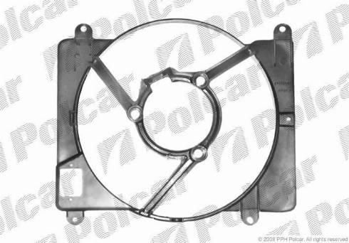 Polcar 301723-2 - Ventilators, Motora dzesēšanas sistēma autodraugiem.lv