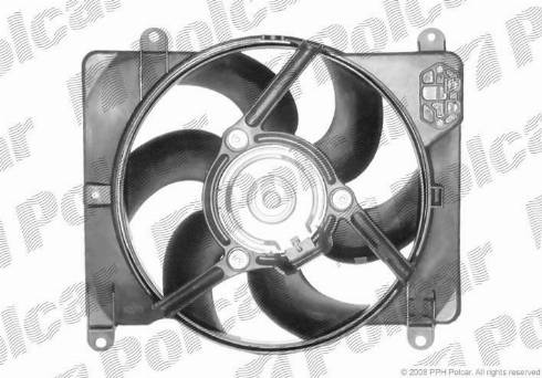 Polcar 301723W3 - Ventilators, Motora dzesēšanas sistēma autodraugiem.lv