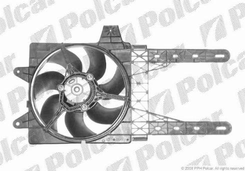 Polcar 301723W2 - Ventilators, Motora dzesēšanas sistēma autodraugiem.lv