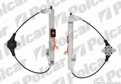 Polcar 3024PSM3 - Stikla pacelšanas mehānisms autodraugiem.lv