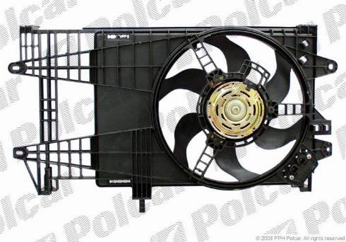 Polcar 302223W2 - Ventilators, Motora dzesēšanas sistēma autodraugiem.lv