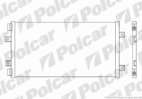 Polcar 3022K8C4 - Kondensators, Gaisa kond. sistēma autodraugiem.lv
