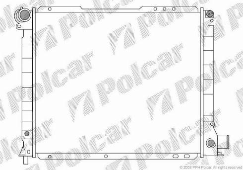 Polcar 3027086X - Ventilators, Motora dzesēšanas sistēma autodraugiem.lv