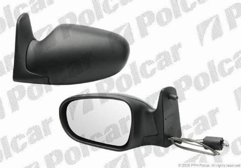 Polcar 3240511M - Ārējais atpakaļskata spogulis autodraugiem.lv