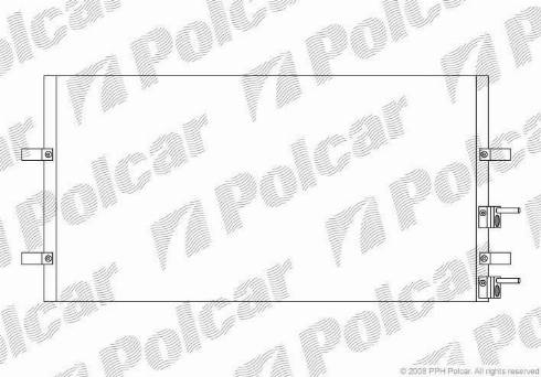 Polcar 3248K81K - Kondensators, Gaisa kond. sistēma autodraugiem.lv