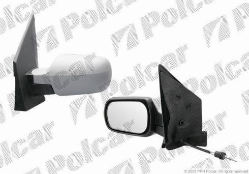 Polcar 3257522M - Ārējais atpakaļskata spogulis autodraugiem.lv