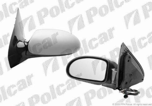 Polcar 3201524M - Ārējais atpakaļskata spogulis autodraugiem.lv