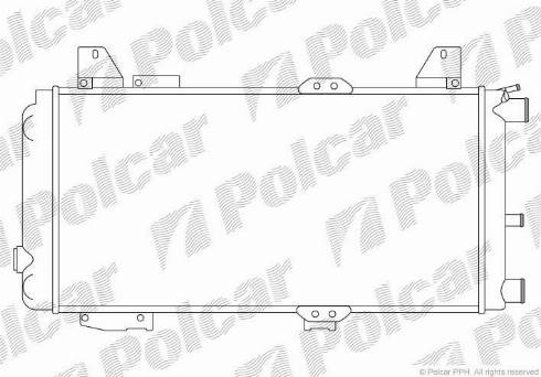 Polcar 320308A4 - Radiators, Motora dzesēšanas sistēma autodraugiem.lv