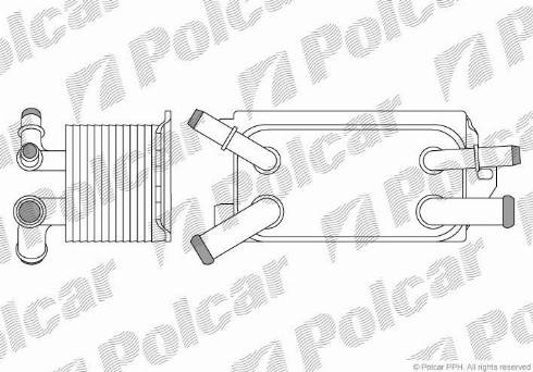 Polcar 3202L8-1 - Eļļas radiators, Automātiskā pārnesumkārba autodraugiem.lv