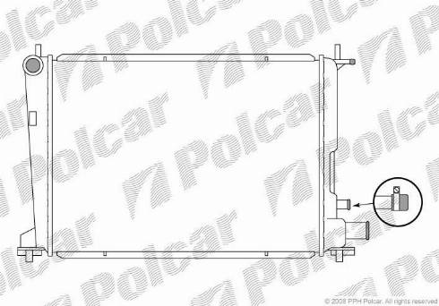 Polcar 321008-1 - Radiators, Motora dzesēšanas sistēma autodraugiem.lv