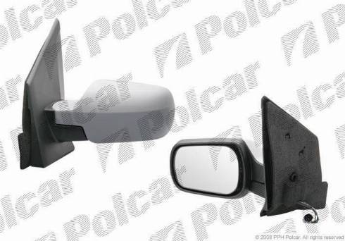 Polcar 3212525M - Ārējais atpakaļskata spogulis autodraugiem.lv