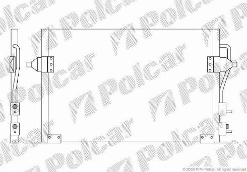 Polcar 3217K81X - Kondensators, Gaisa kond. sistēma autodraugiem.lv