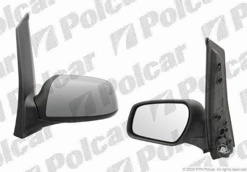 Polcar 3235514M - Ārējais atpakaļskata spogulis autodraugiem.lv