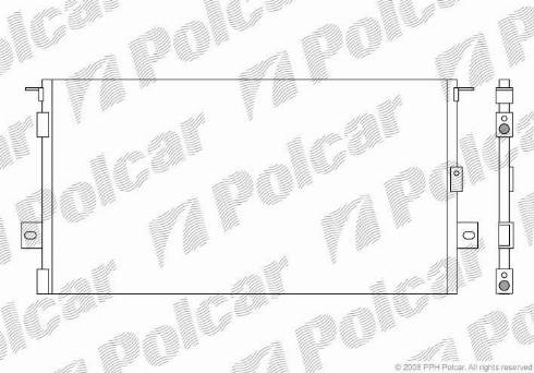 Polcar 2401K8C2 - Kondensators, Gaisa kond. sistēma autodraugiem.lv