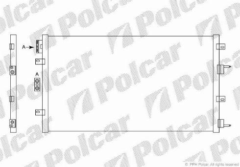 Polcar 2411K8C2 - Kondensators, Gaisa kond. sistēma autodraugiem.lv