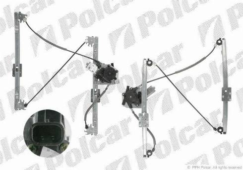 Polcar 2008PSE1 - Stikla pacelšanas mehānisms autodraugiem.lv