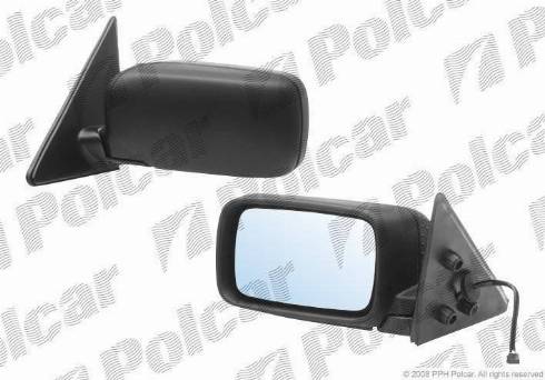 Polcar 2007524M - Ārējais atpakaļskata spogulis autodraugiem.lv