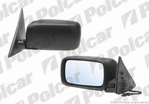 Polcar 2015513M - Ārējais atpakaļskata spogulis autodraugiem.lv