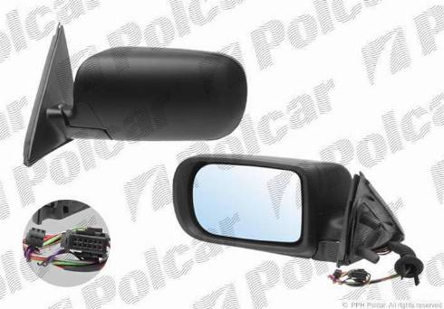 Polcar 2016514M - Ārējais atpakaļskata spogulis autodraugiem.lv