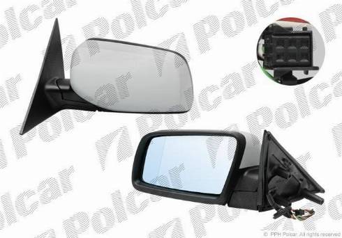 Polcar 2017512M - Ārējais atpakaļskata spogulis autodraugiem.lv