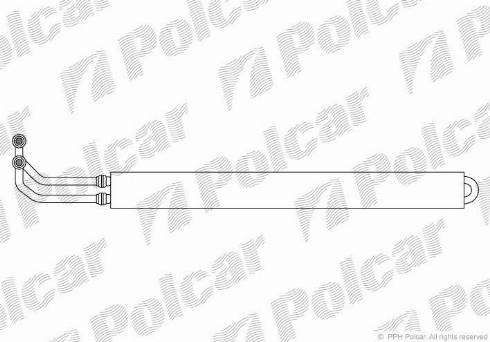 Polcar 2017L83X - Eļļas radiators, Stūres vadība autodraugiem.lv