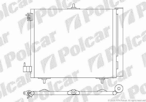 Polcar 2316K8C1 - Kondensators, Gaisa kond. sistēma autodraugiem.lv