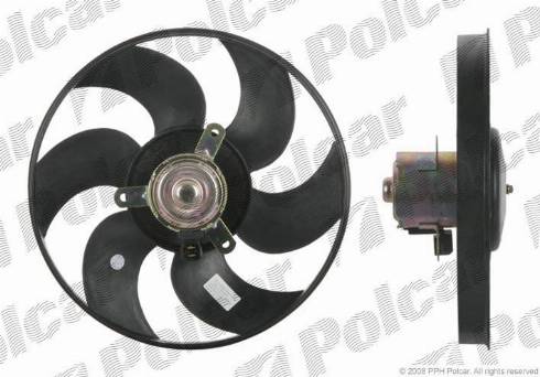 Polcar 232623U2 - Ventilators, Motora dzesēšanas sistēma autodraugiem.lv