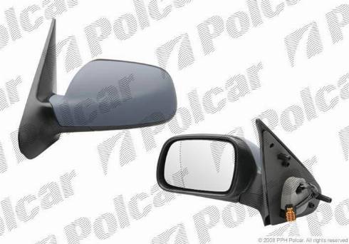 Polcar 2328514M - Ārējais atpakaļskata spogulis autodraugiem.lv