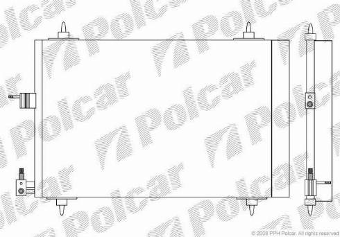 Polcar 2327K81X - Kondensators, Gaisa kond. sistēma autodraugiem.lv