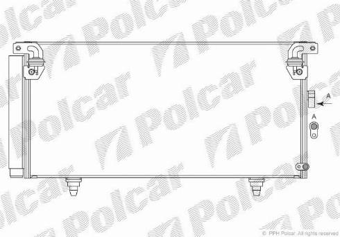 Polcar 7208K82K - Kondensators, Gaisa kond. sistēma autodraugiem.lv