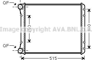 Prasco AI2220 - Radiators, Motora dzesēšanas sistēma autodraugiem.lv