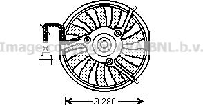 Prasco AI7511 - Ventilators, Motora dzesēšanas sistēma autodraugiem.lv