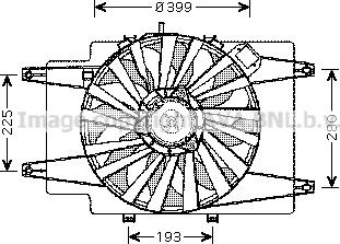 Prasco AL7506 - Ventilators, Motora dzesēšanas sistēma autodraugiem.lv