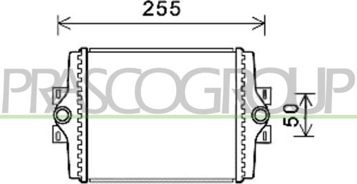 Prasco BM123R002 - Radiators, Motora dzesēšanas sistēma autodraugiem.lv