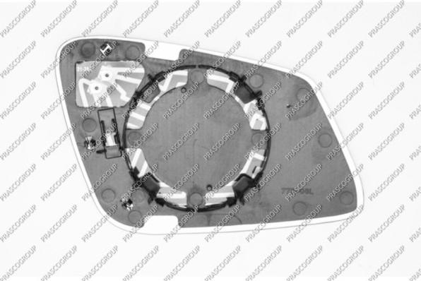 Prasco BM7067516 - Spoguļstikls, Ārējais atpakaļskata spogulis autodraugiem.lv