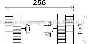 Prasco BW8484 - Elektromotors, Salona ventilācija autodraugiem.lv