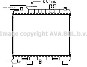 Prasco BW2055 - Radiators, Motora dzesēšanas sistēma autodraugiem.lv